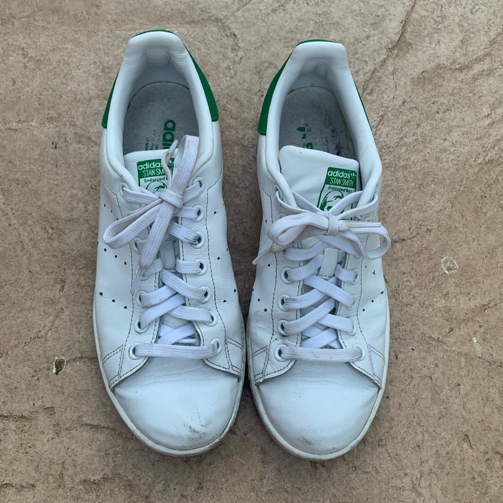 White sneakers